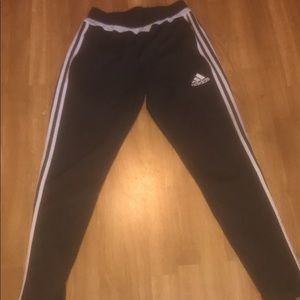 Gray Adidas Track Pants (Skinny Fit)